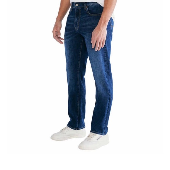 Lucky Brand Men’s 410 Athletic Straight Fit 2 Way Stretch Jeans - Picture 2 of 9